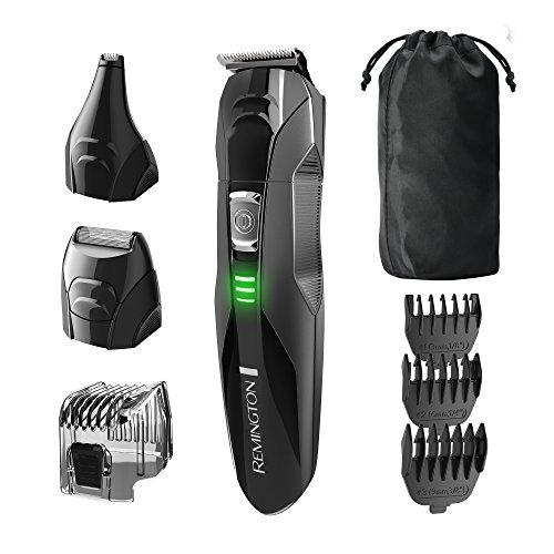 Remington PG6025 All-in-1 Lithium Powered Grooming Kit, Trimmer (8 Pieces)