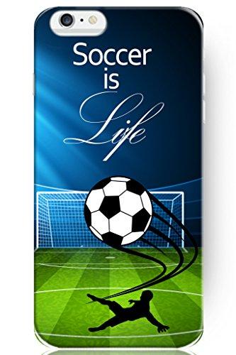 iPhone 6 Case, SPRAWL [Non-Slip] [Perfect-Fit] iPhone 6 (4.7) Case SlimNEW [Fit Series] [Thin Fit] Non Slip Surface with Excellent Grip Hard Case - Slim Case for iPhone 6 (4.7) (2014) -- Soccer is Life