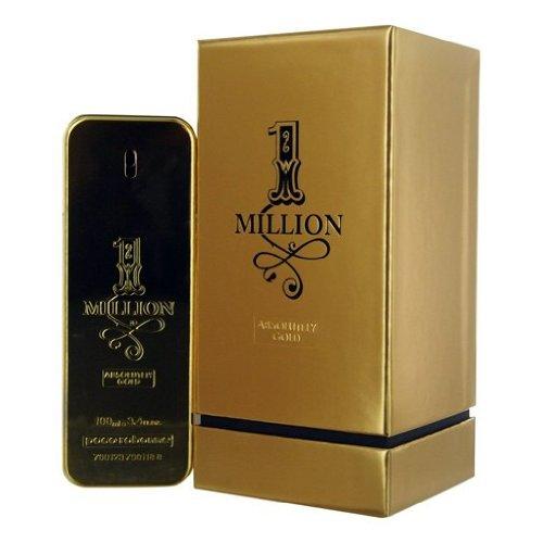 Paco Rabanne One Million Pure Parfum Spray for Men, 3.4 Ounce