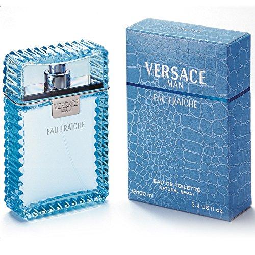 Versace Man Eau Fraiche By Gianni Versace For Men Edt Spray 3.4 Oz