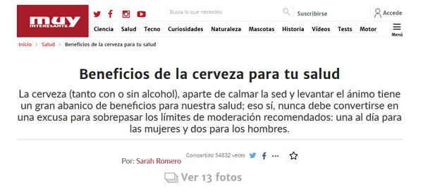 el alcohol engorda