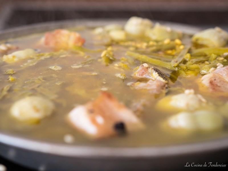 Arroz integral con verduras