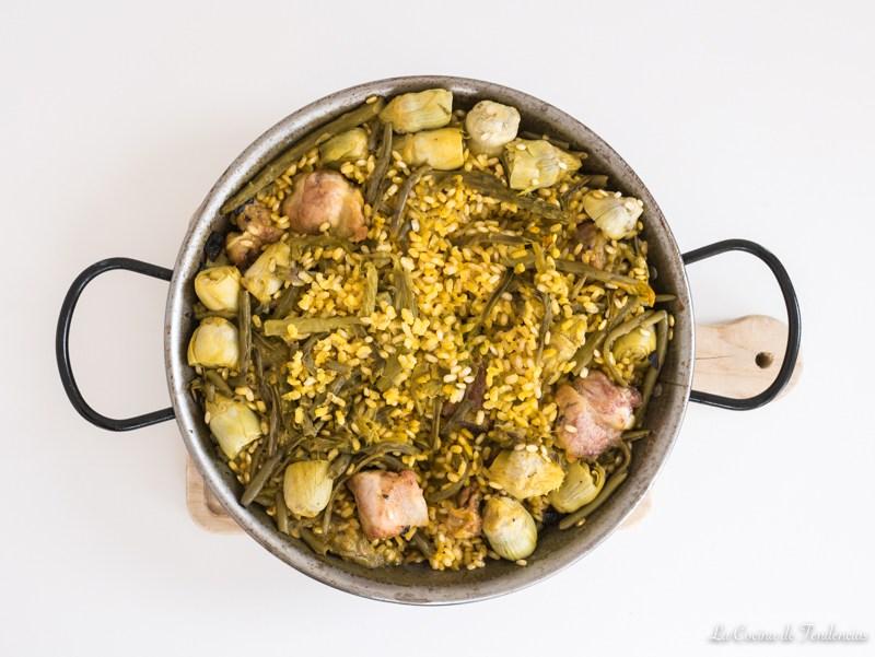 Arroz integral con verduras