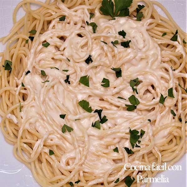 Cómo hacer pasta Alfredo