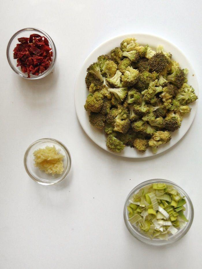 pasta con brocoli y tomates secos | ideas de recetas con tomates secos