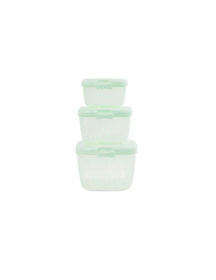 Pack De 3 táper Verde Menta Miss Etoile