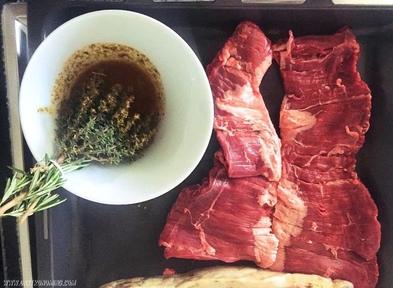 entraña a la parrilla