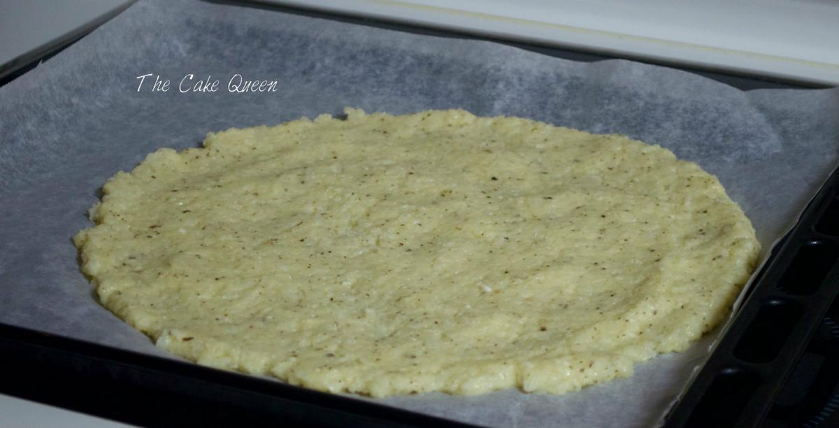 Pizza de coliflor