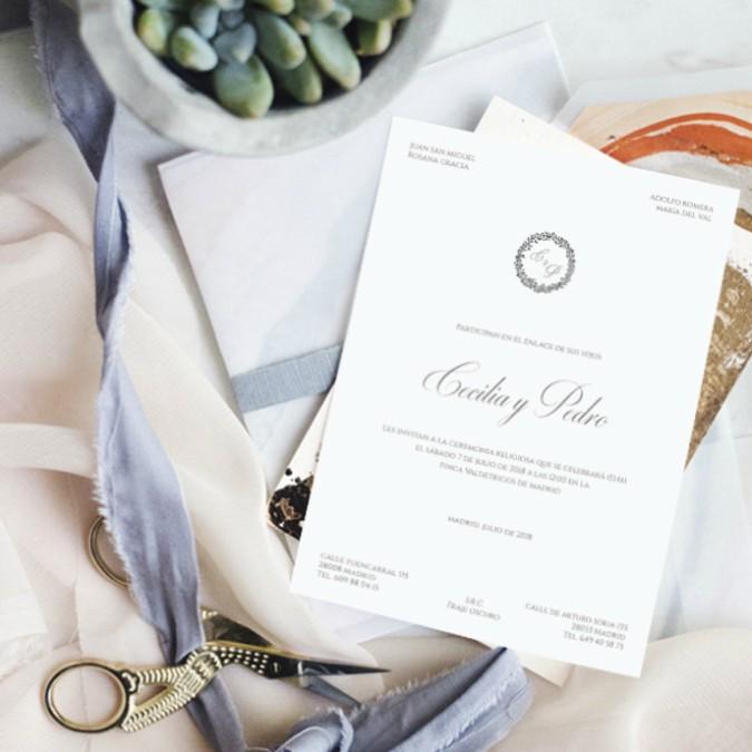 invitaciones de boda bonitas altamarstudio