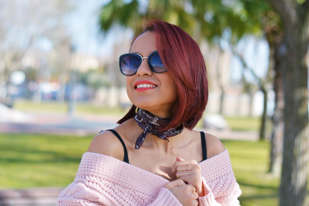 Pañuelo atado al cuello