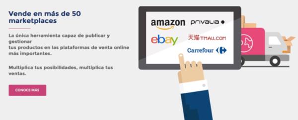 ¿Quieres vender productos en más de 50 plataformas web? Descubre cómo vender en marketplaces