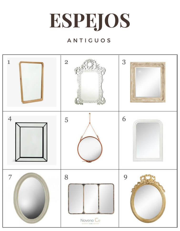 espejos antiguos