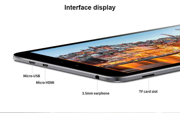 Chuwi Hi8 Air analisis reseña review tablet PC con dual boot Windows 10 y Android 5.1 con CPU Intel Cherry Trail Quad Core a 1.44GHz 2GB RAM 32GB de almacenamiento ampliable por SD batería de 4000mAh especificaciones precio y opinión