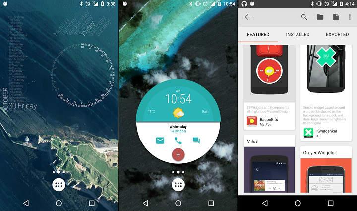 Los mejores widgets para Android widgets del tiempo medidor de bateria meteorologia lista de tareas automatizador de tareas programadas medidor de conexión wifi reloj y hora personalizado para pantalla de inicio escritorio o home