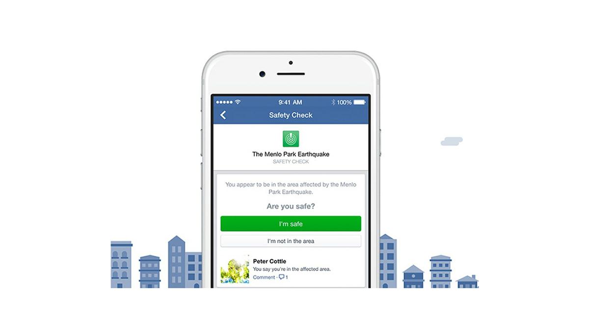 Facebook te facilita avisar que estas bien ante una catástrofe