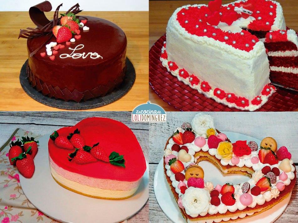 Las 4 mejores tartas para San Valentín - ¡Súper deliciosas! 