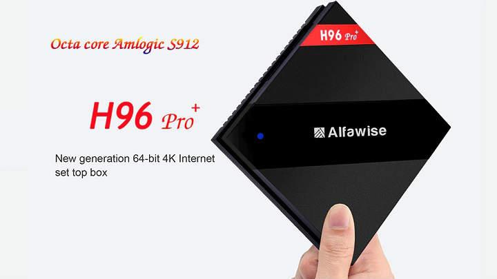 Alfawise H96 Pro+ Android TV Box con procesador Amlogic S912 Octa Core a 2.0GHz 3GB RAM y 32GB de almacenamiento con 2 puertos USB HDMI 2.0 Bluetooth 4.1 y WiFi AC especificaciones precio y opinión