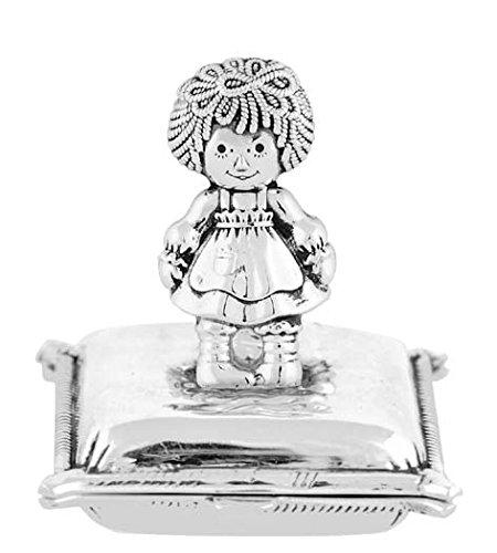 caja para dientes niña en plata