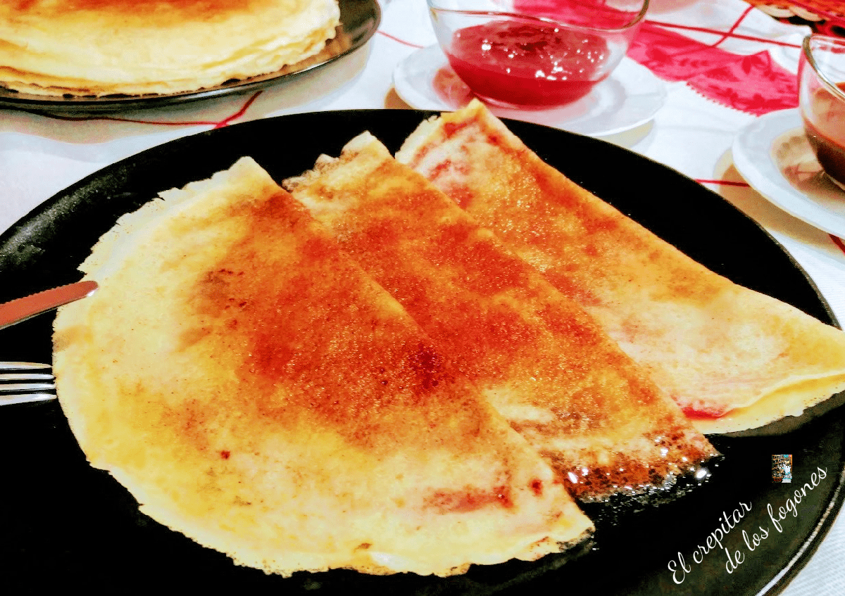 filloas de leche