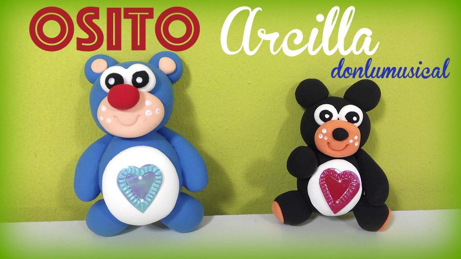 oso arcilla polimerica bear clay