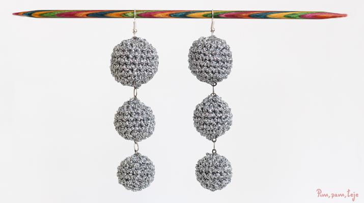 Pendientes de ganchillo