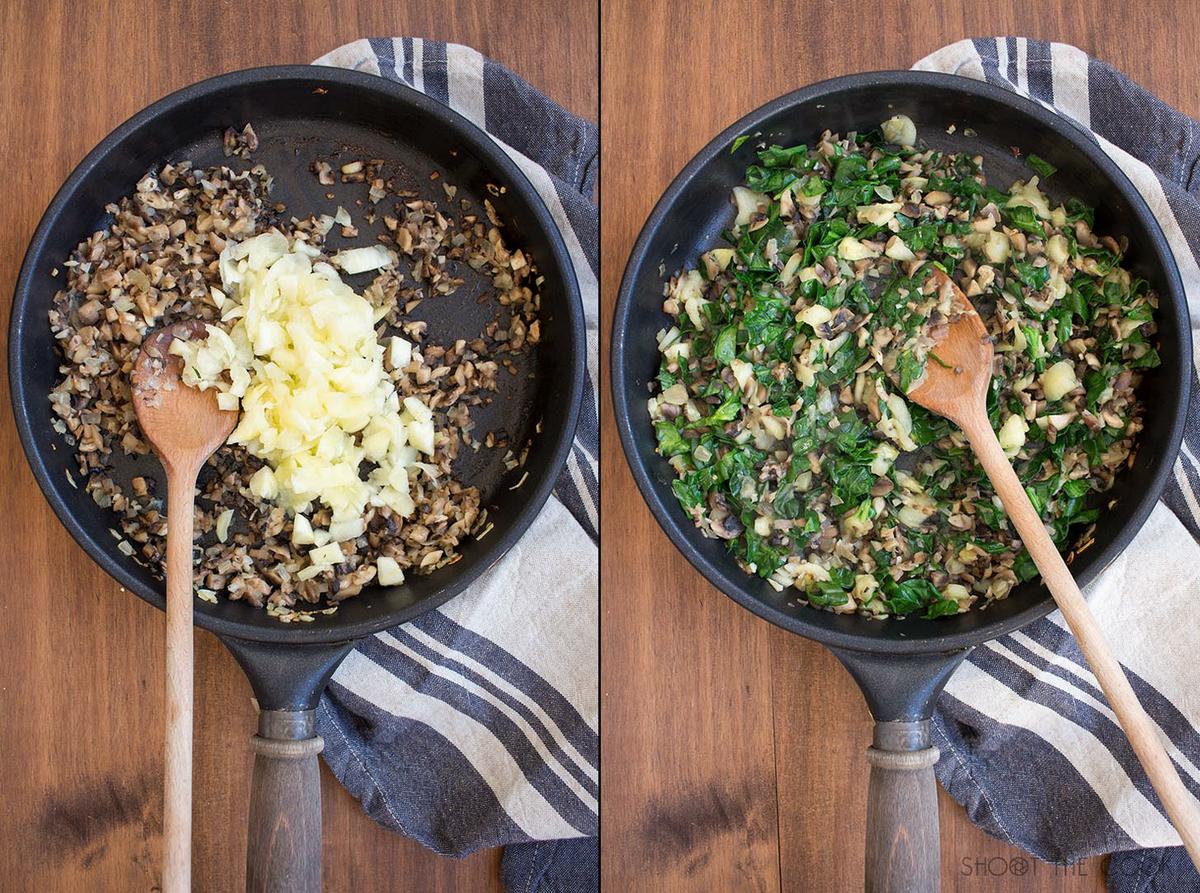 calabacín relleno de quinoa