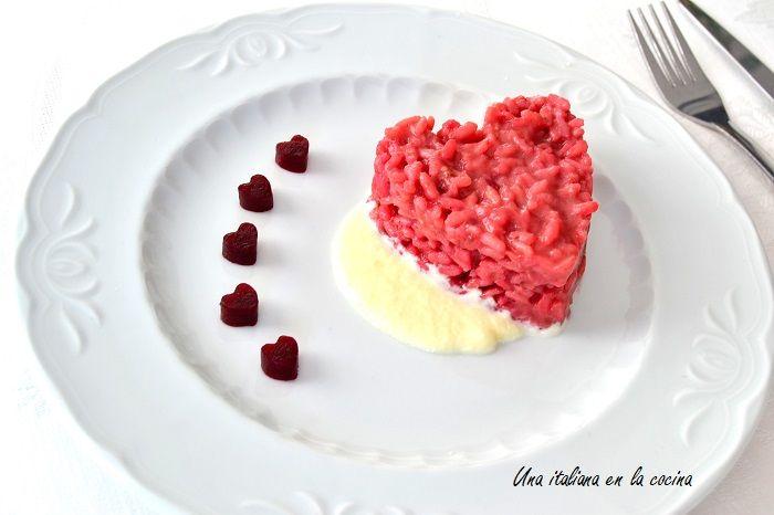 risotto de san valentin