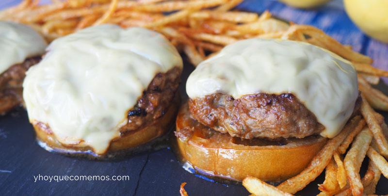 hamburguesas al jerez
