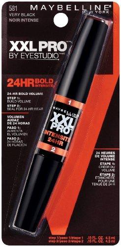Maybelline New York XXL 24Hr Bold Mascara, Very Black 581, 0.3 Fluid Ounce