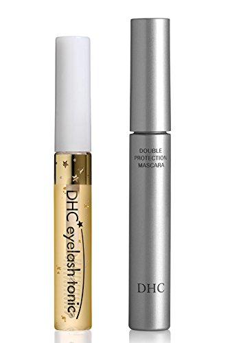 DHC Perfect Lash Set, includes DHC Eyelash Tonic 0.21 fl. oz. & DHC Mascara Perfect Pro Double Protection (Black) 0.17 oz.