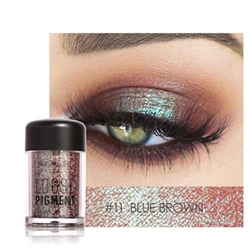 Oksale 29 Colors Eye Shadow Makeup Pearl Metallic Eyeshadow Palette for Professional Makeup or Daily Use (FOCALLURE-11)