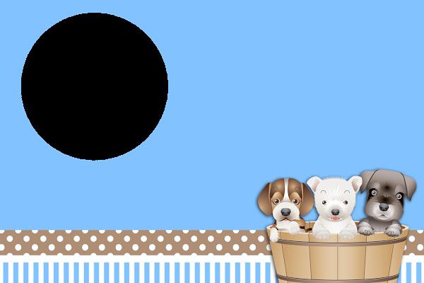 Invitaciones Gratis de Perritos.