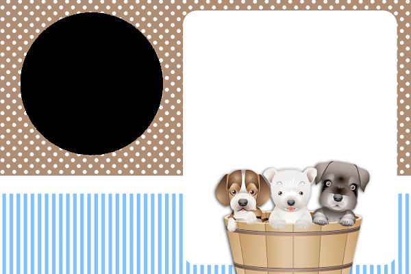 Invitaciones Gratis de Perritos.