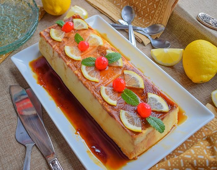 Flan De Limón Con Yogur Cocina