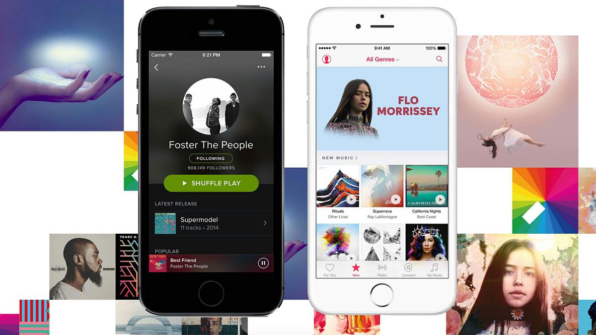 En la batalla entre Apple Music y Spotify, tú estudiante puedes salir ganador