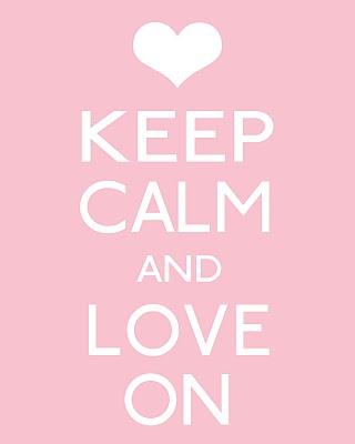 keep calm-valentine