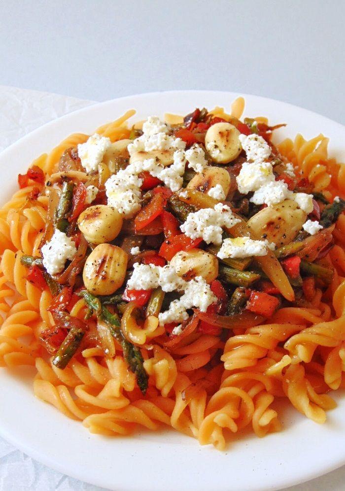 pasta de lentejas con verduras | helices de lentejas rojas mercadona