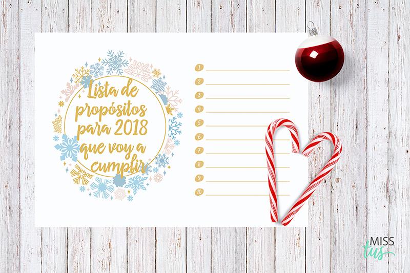 Propósitos año nuevo 2018