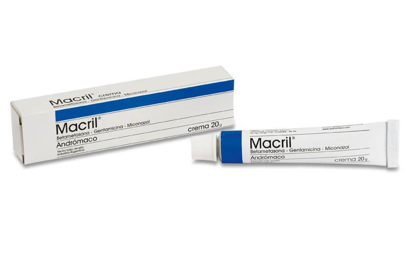 macril crema para que sirve