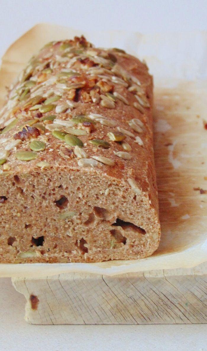 Como hacer pan con harina de espelta integral | receta vegana de pan de espelta integral