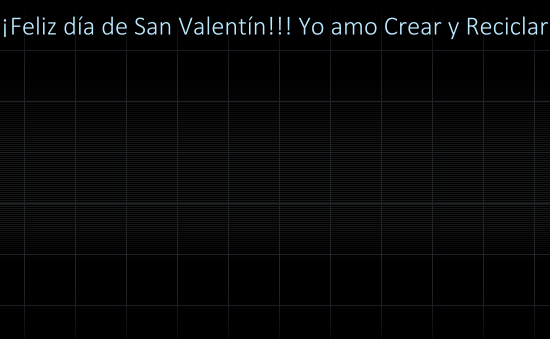 Feliz San Valentín