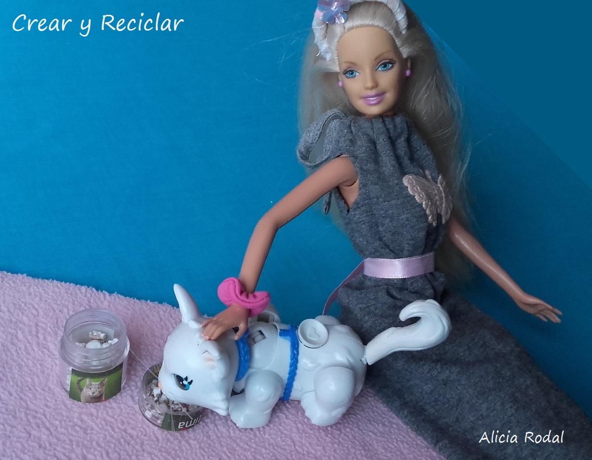 Miniaturas de productos para muñecas con reciclaje DIY