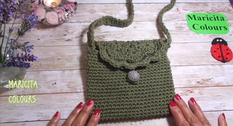 Cómo hacer un bolso de a crochet | Manualidades
