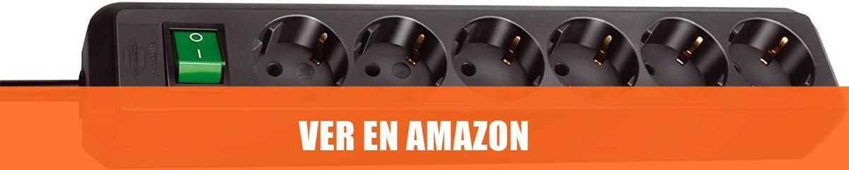 Brennenstuhl 149908 - Regleta con 6 tomas