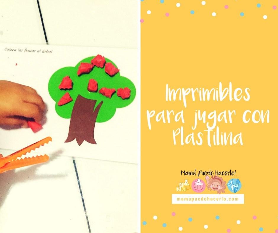 Imprimibles para jugar con plastilina