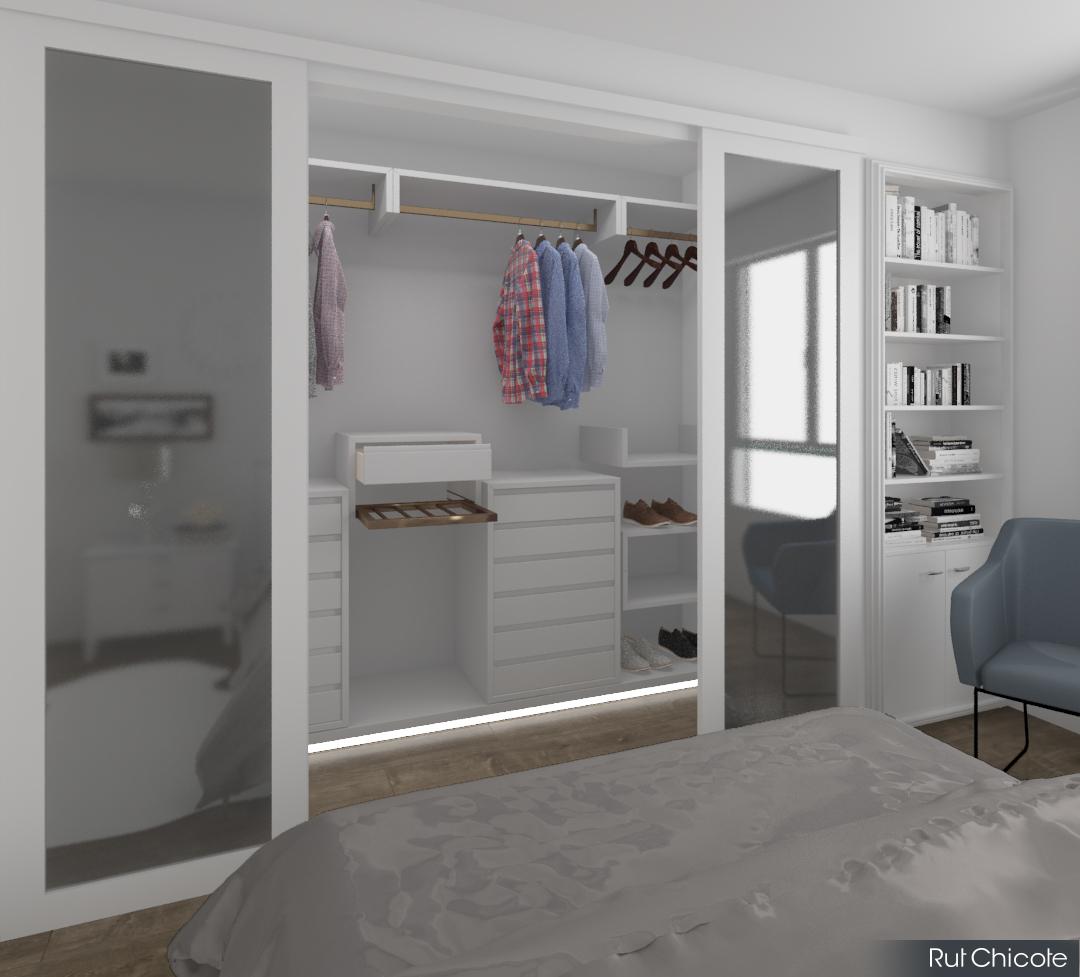 Vestidores bien distribuidos en rutchicote.com