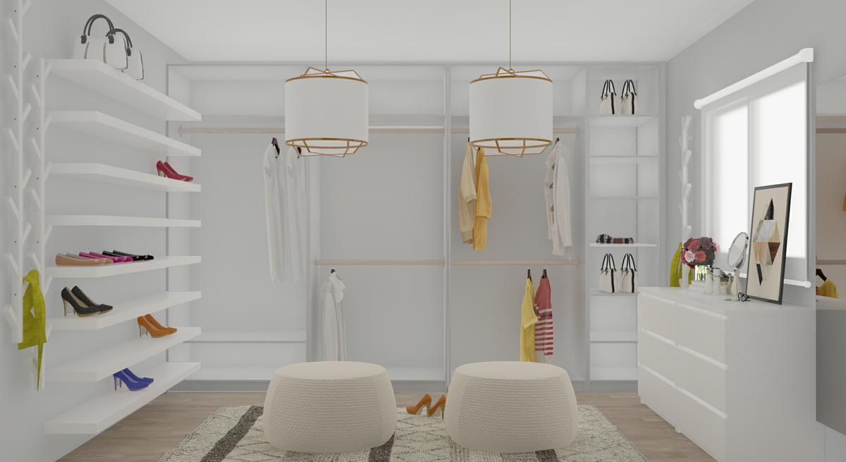 Vestidores bien distribuidos en rutchicote.com