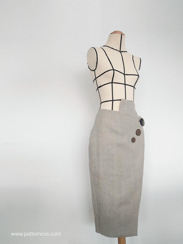 DIY_ropa_falda_tubo_cruzada_con_botones_originales_2