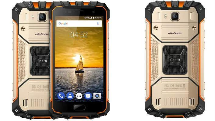 Reseña y analisis del Ulefone Armor 2 telefono rugerizado IP68 resistente al agua al polvo, tierra, arena y barro, con 6GB de RAM procesador Helio P25 64GB de almacenamiento NFC boton SOS 4700mAh bateria y camara de 16MP sumergible opiniones especificaciones tecnicas y precio