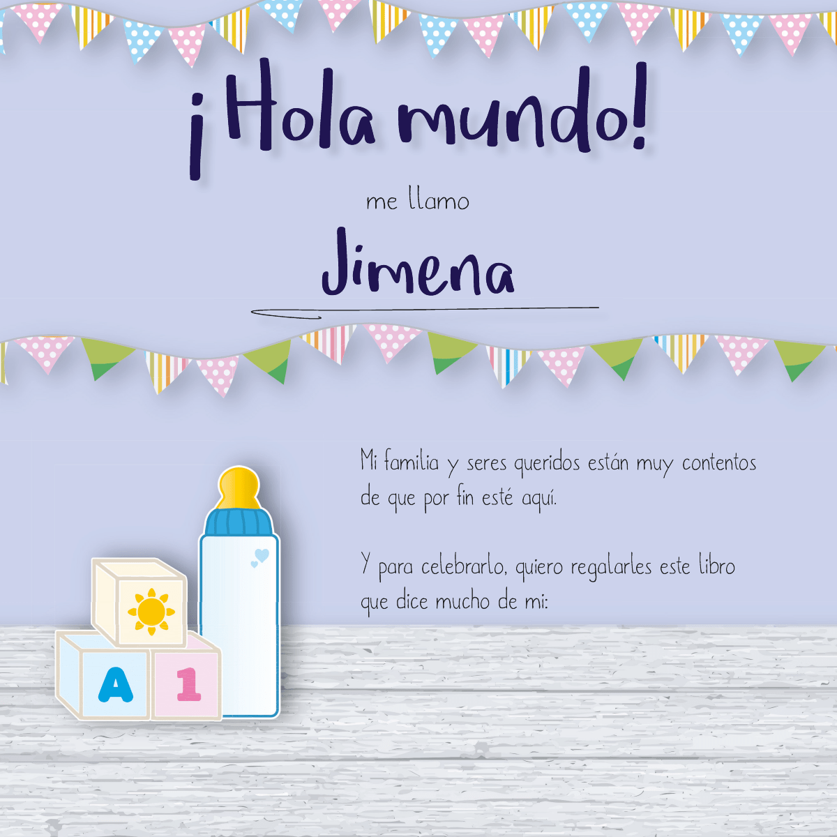 ¿BUSCANDO REGALO PARA UN RECIÉN NACIDO? MI PRIMER GRAN DÍA Foto de %title